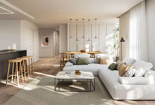 concepto unidad interior de Estilo Hat